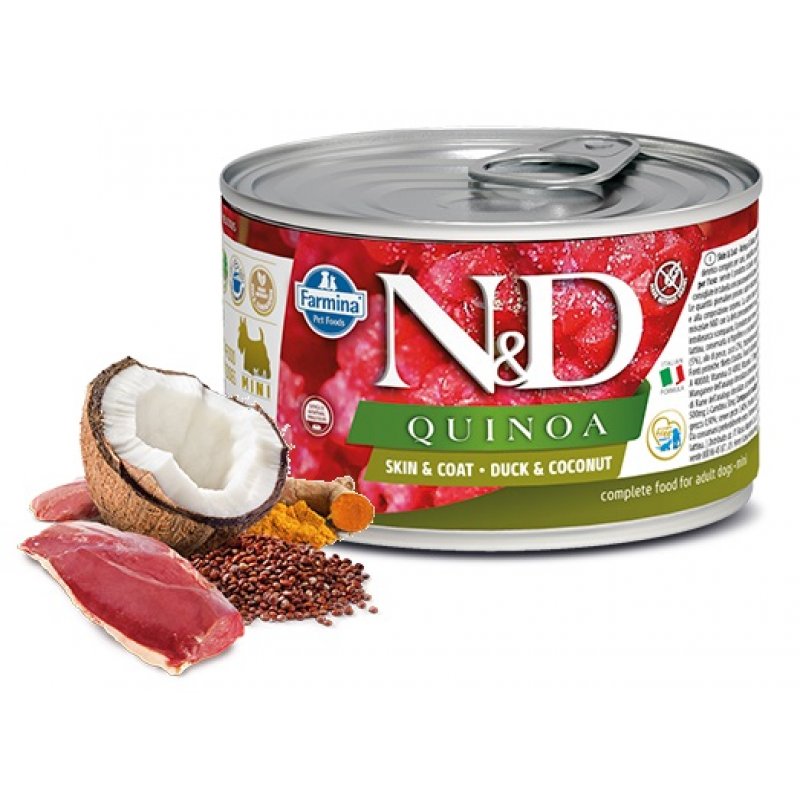 N&D DOG QUINOA Duck & Coconut Mini 140g