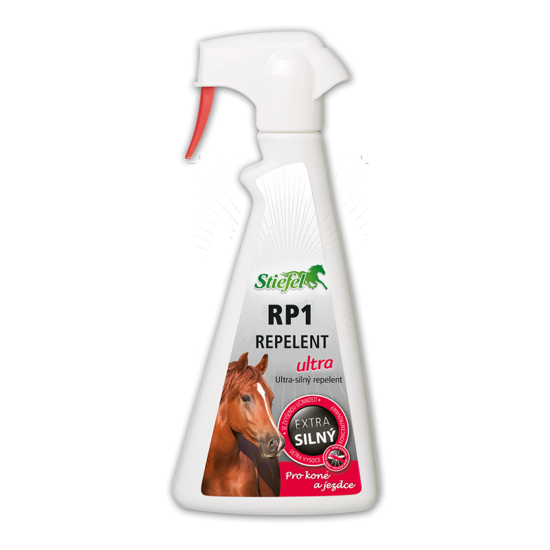 Repellent RP1 Ultra - Ultra mocny spray dla koni i jeźdźców 500ml
