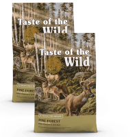 2x TASTE OF THE WILD Pine Forest 12,2kg