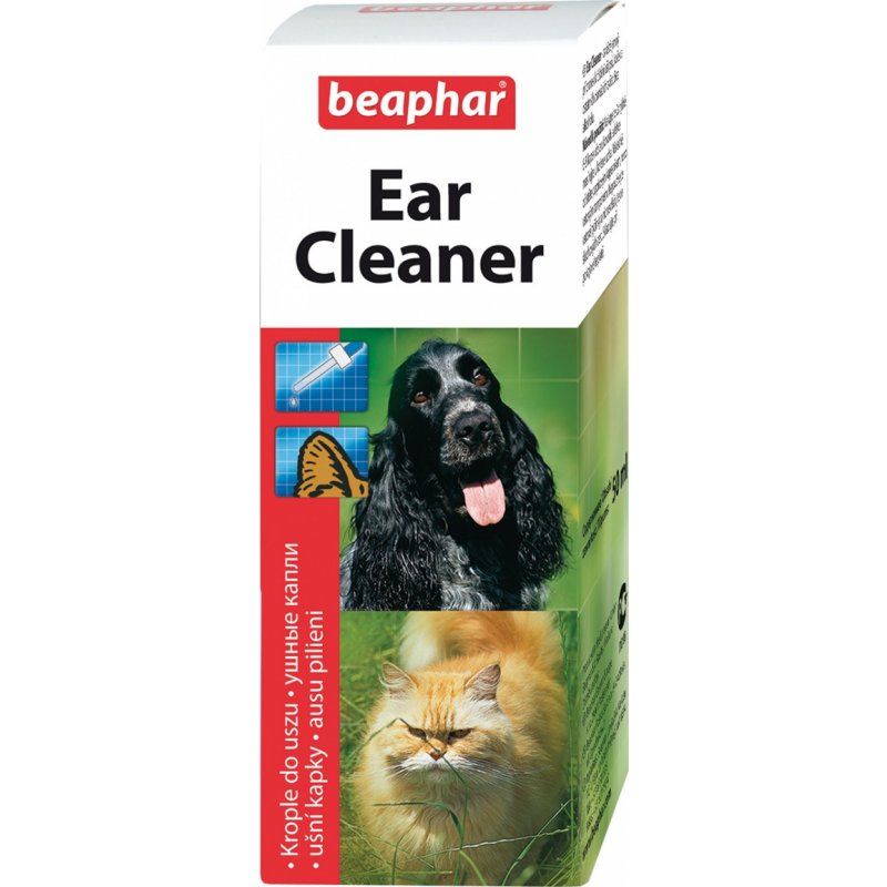 Beaphar krople do uszu Ear-Cleaner dla psa, kot 50ml