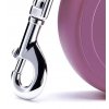 Smycz FLEXI Classic NEW M linka 5m / 20kg różowa
