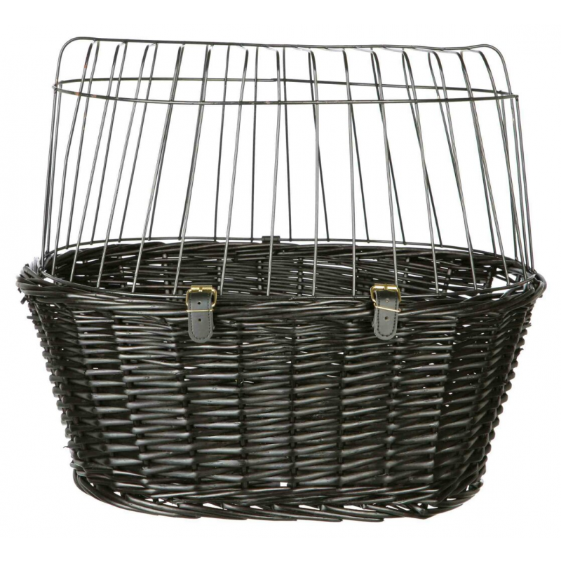 Kosz rowerowy - czarny 50x41x35cm (maks. 5kg)