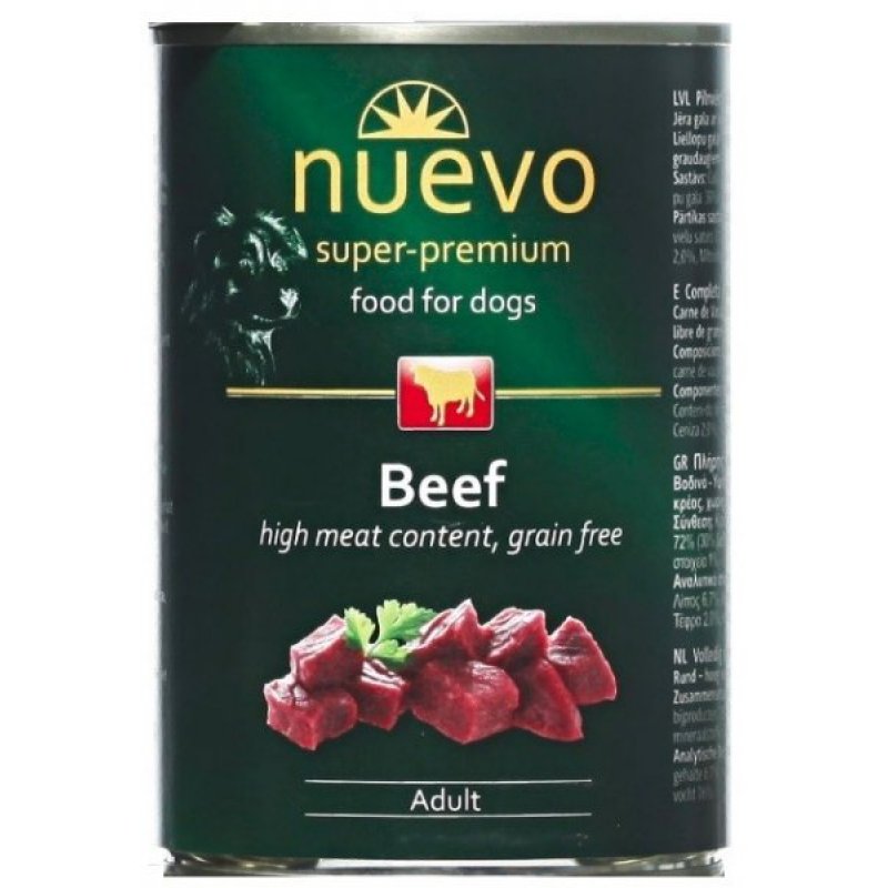Nuevo Adult Beef 800g