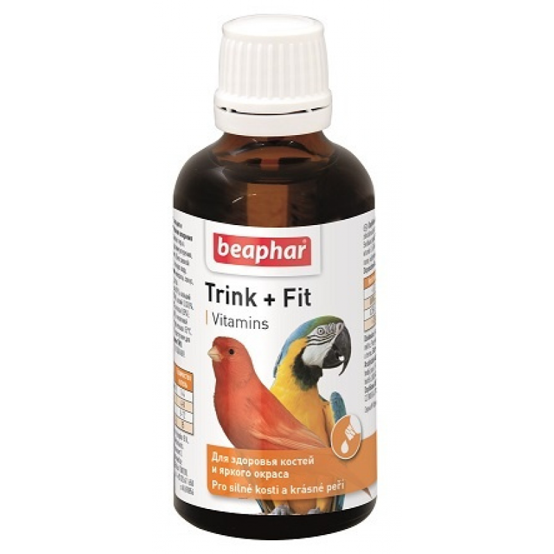 Krople mineralne Beaphar Trink Fit exoti 50ml