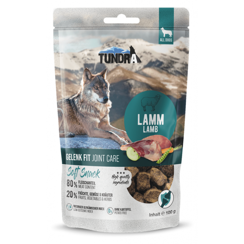 TUNDRA przekąska dla psa jagnięcina fit 100 g