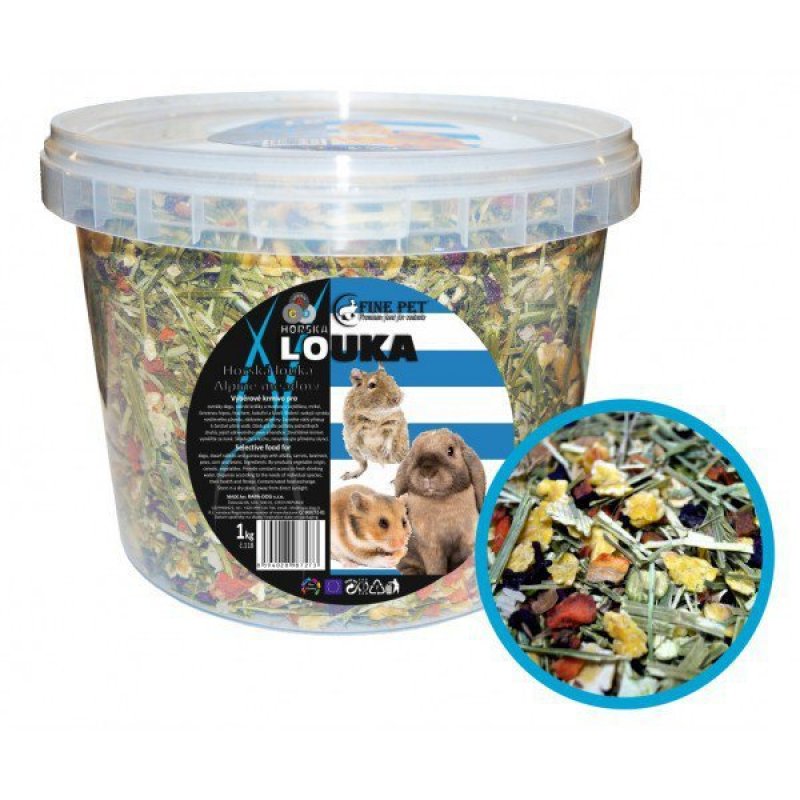 FINE PET Łąka górska dla gryzoni 1kg