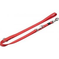 Smycz nylonowa ART Sportiv odblaskowa treningowa 20mm x 2m pomarańczowa