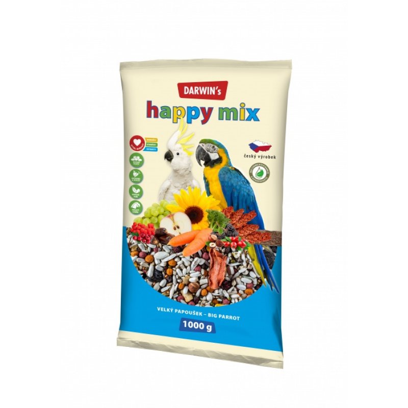 Papuga Darwin Happy Mix 1kg
