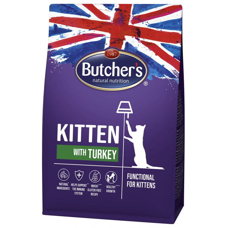 Butcher's Cat Pro Series Kitten Turkey 800g