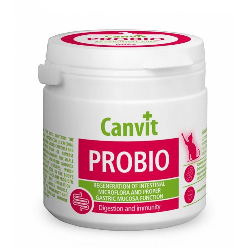 Canvit Probio dla kotów 100g
