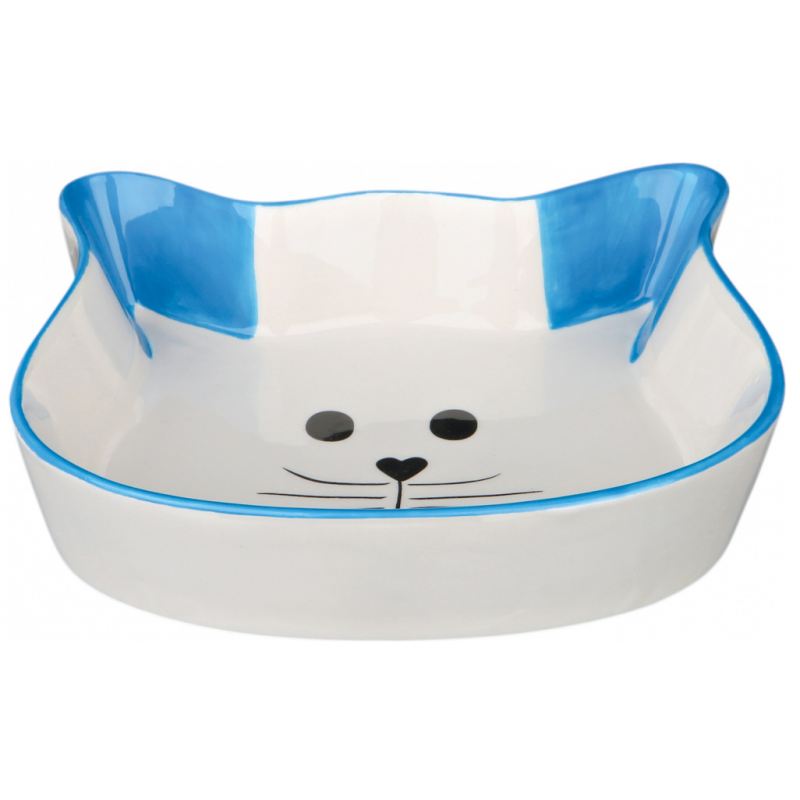 Miska ceramiczna-głowa kota 0,25ml 12cm TR *
