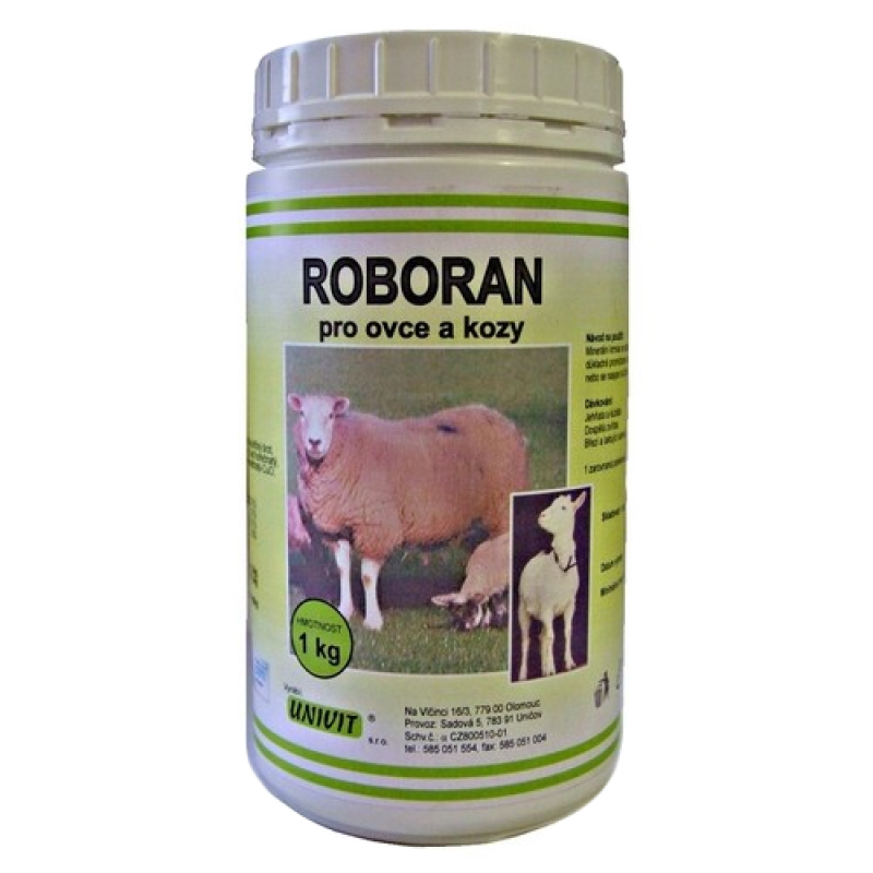 Roboran dla owiec i kóz plv 1kg