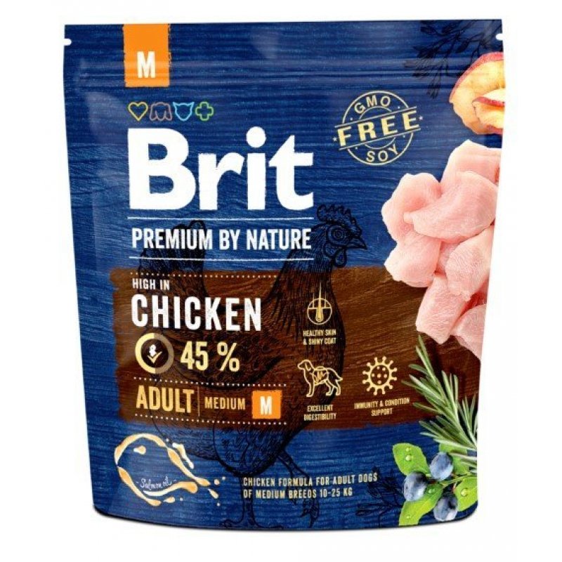 Brit Premium by Nature Adult M 1 kg