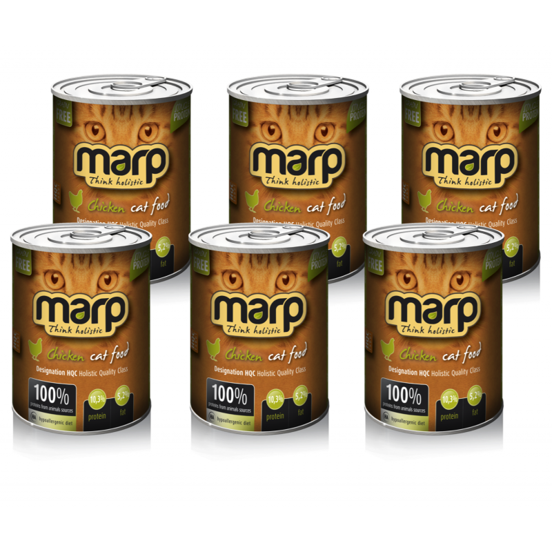 Marp Holistic Cat Chicken konserwa 6x400g