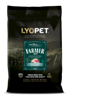 LYOPET Farmer Large Cat Kurczak z tuńczykiem i siarą 10 kg