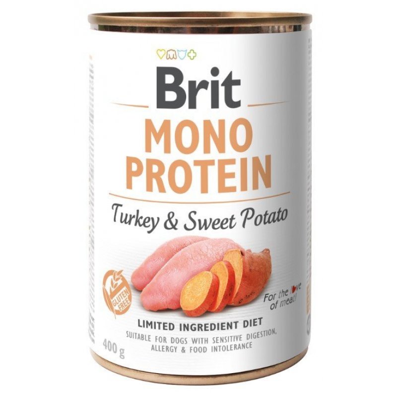 Brit Mono Protein Turkey & Sweet Potato 400g