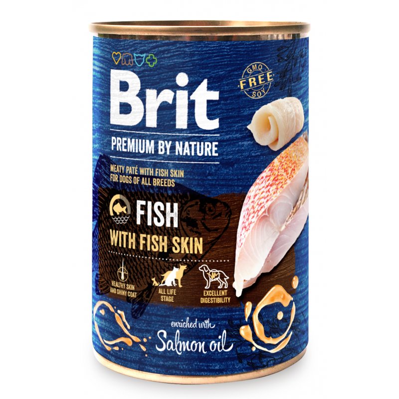 Brit Premium by Nature Fish with Fish Skin 400g