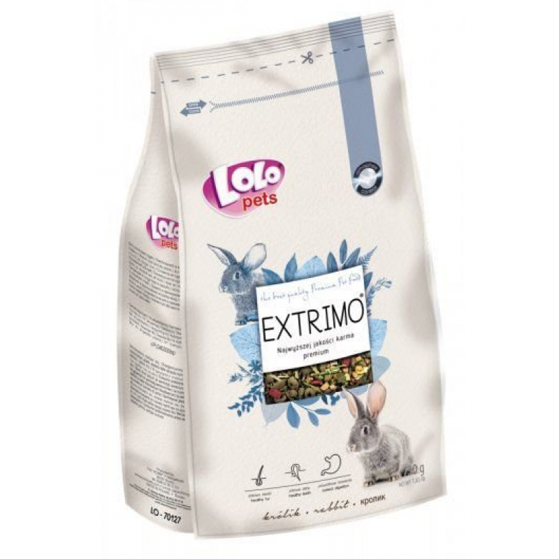 EXTRIMO karma pełnoporcjowa dla królików 750 g