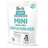 Brit Care Dog Mini Grain Free Light & Sterilised 400g