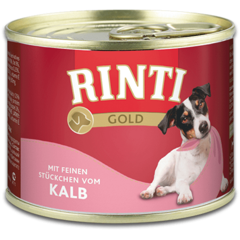 Rinti Dog Gold Cielęcina w puszce 185g