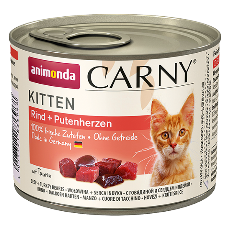 Animonda CARNY Beef & Turkey Hearts 200g