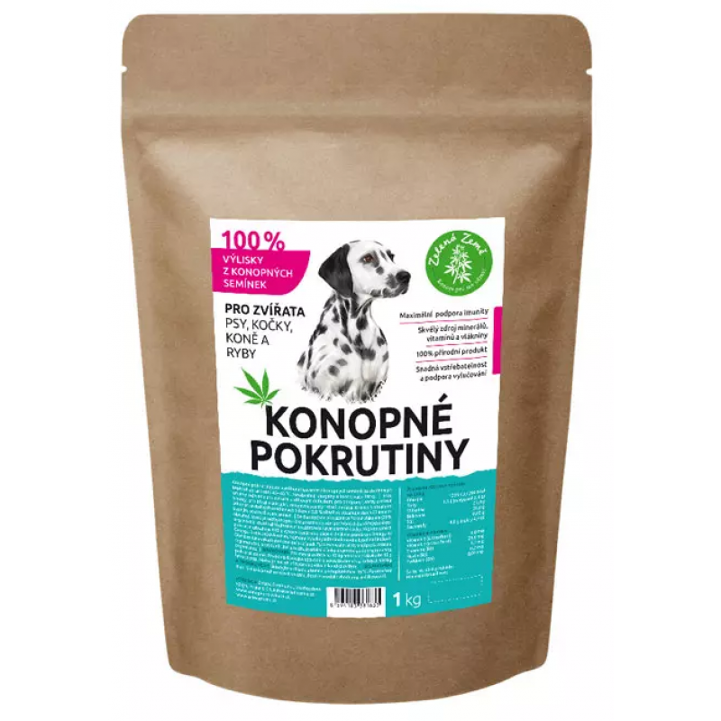 Wytłoki z konopi 1 kg