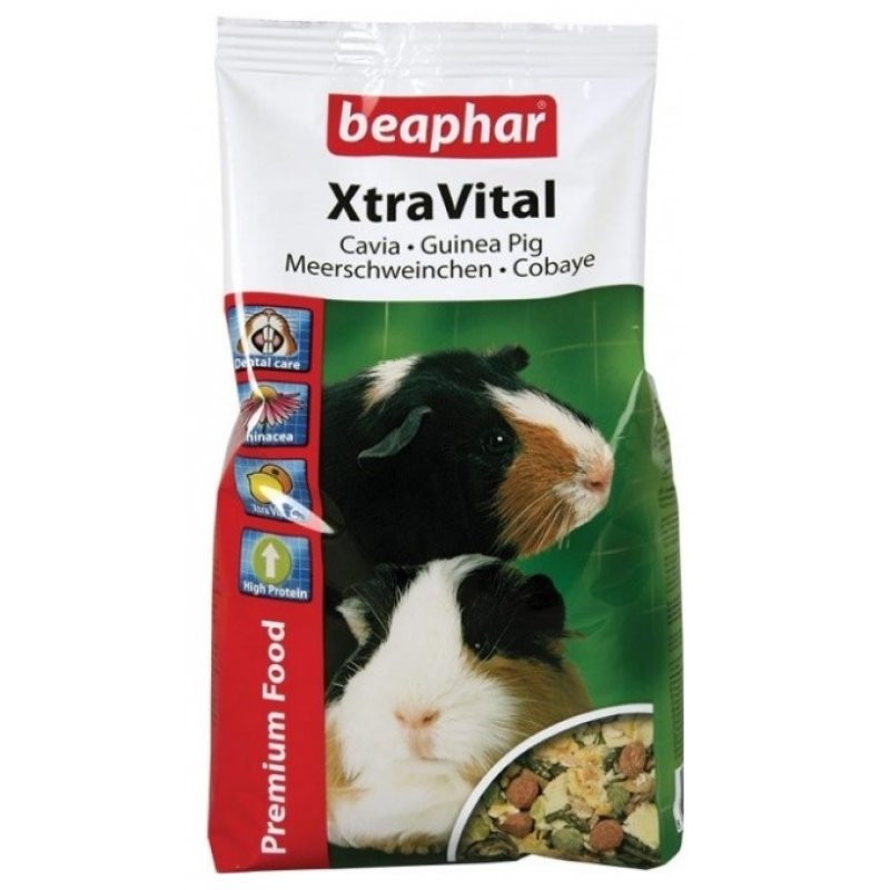 Beaphar Pasza dla świnek morskich X-tra Vital 1kg