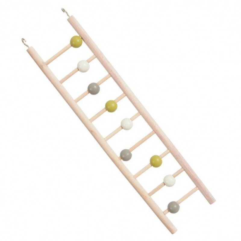 Drabinka dla ptaków drewniana 9 szczebli 37,5cm Zolux