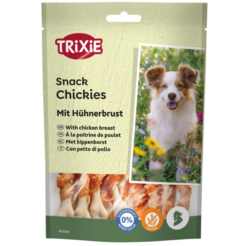 Trixie Premio CHICKIES Lekkie kości wapniowe z kurczakiem 100g
