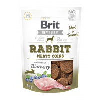 Brit Jerky Snack - Rabbit Meaty Coins 80g