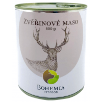 BOHEMIA Dziczyzna we własnym soku 800g