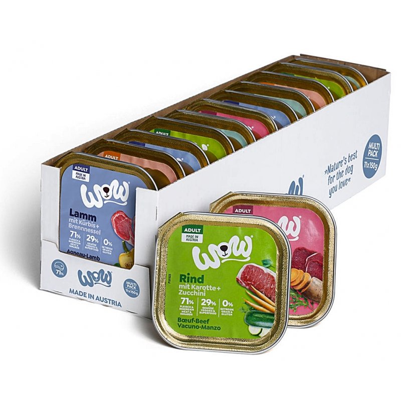 WOW Multipack pasztety 11x150 g