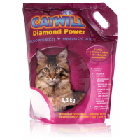 Żwirek Catwill Diamond Power pochłaniający zapachy kot 7,6l