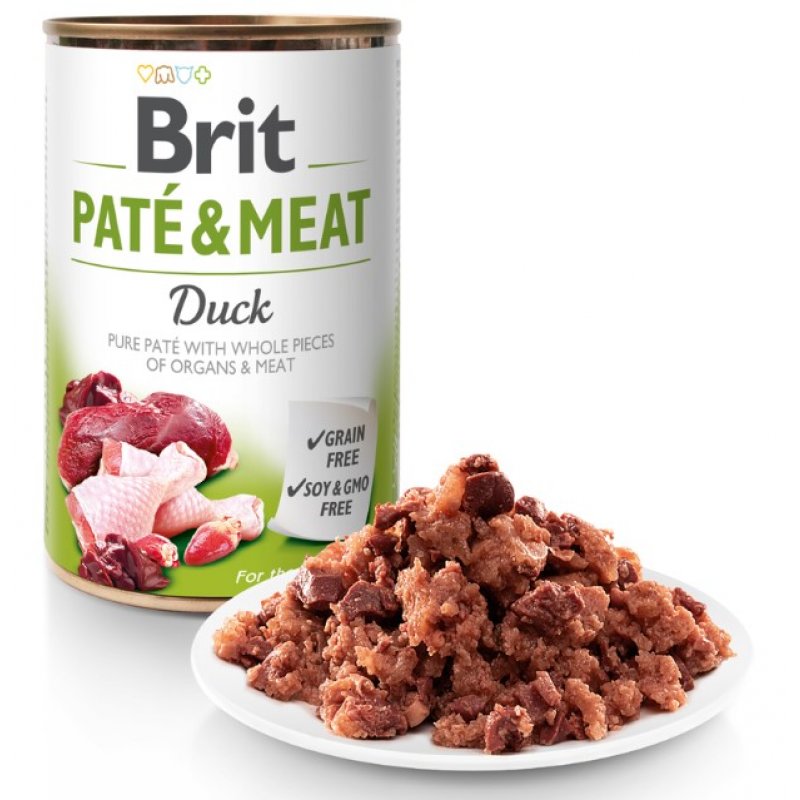 Brit Dog konz Paté & Meat Duck 800g
