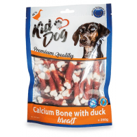 KIDDOG kachní prsa na kalciové kostičce 250 g (min. odběr 5 bal.)