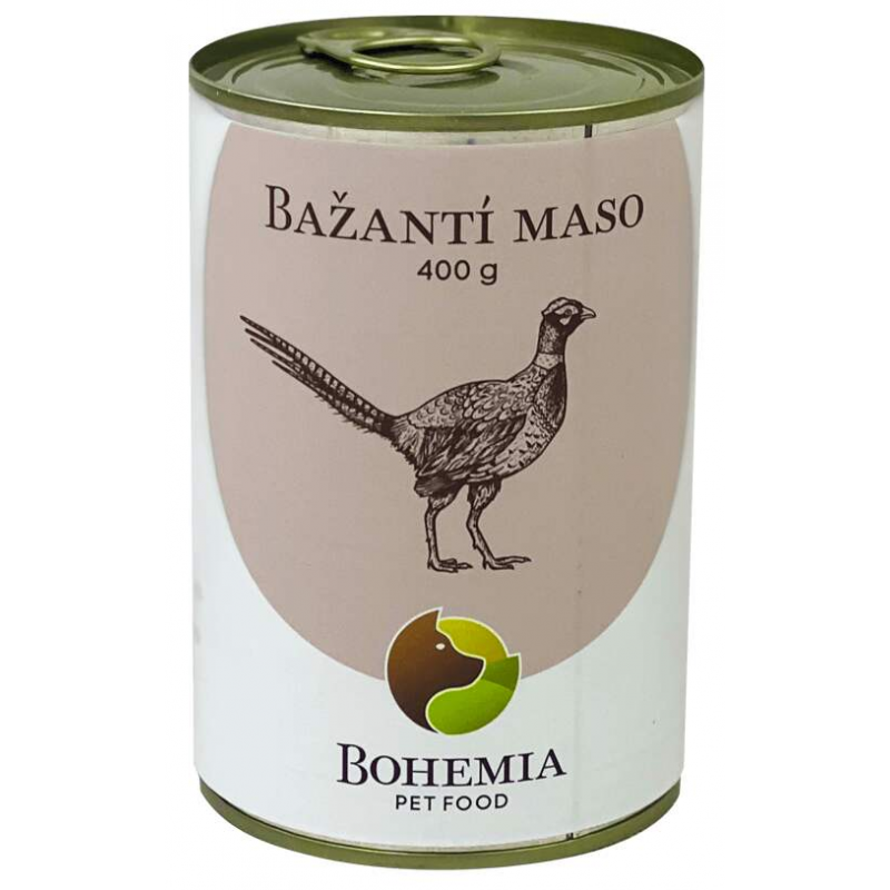 BOHEMIA Mięso bażanta we własnym soku 400g