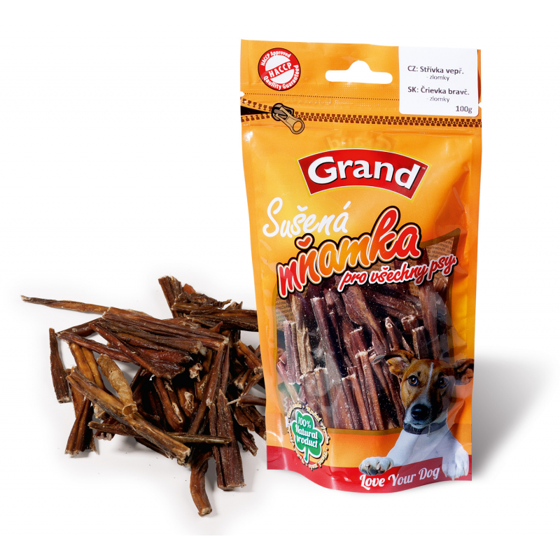 GRAND kawałki suszonej osłonki wieprzowej 100g