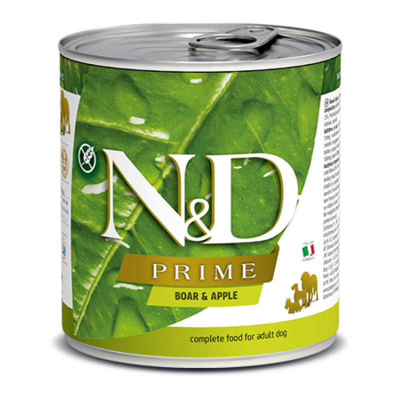 N&D DOG PRIME Adult Boar & Apple 285g