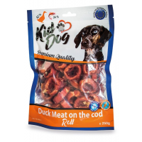 Mięso z kaczki KIDDOG na bułce z dorsza 250 g