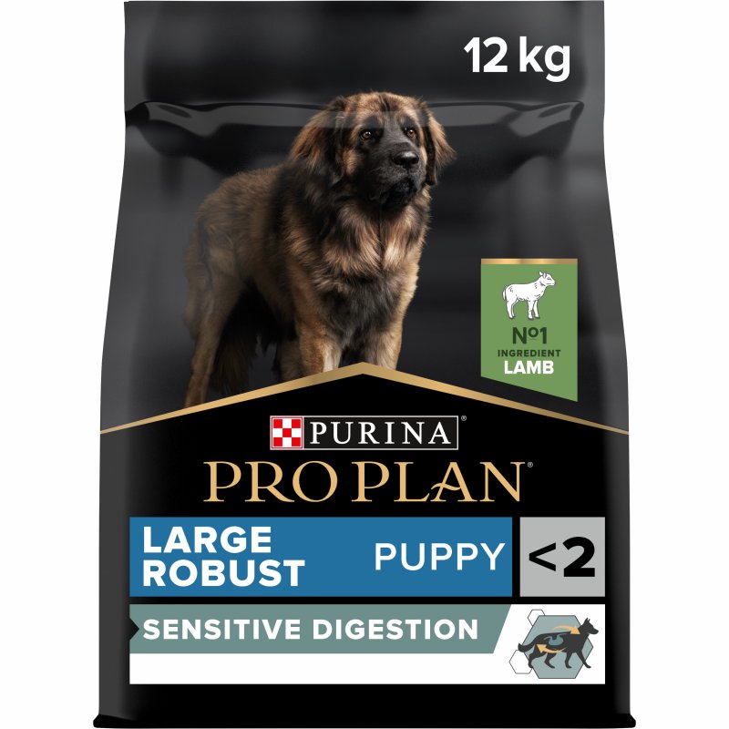 PRO PLAN LARGE PUPPY Robust SENSITIVE DIGESTION jagnięcina 12 kg