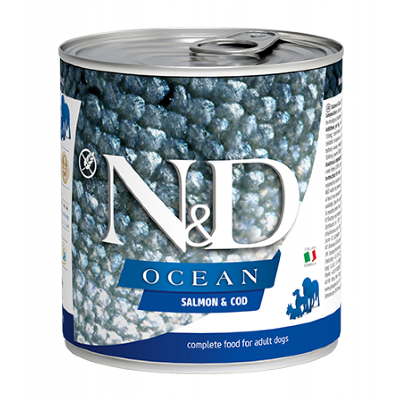 N&D DOG OCEAN Adult Salmon & Codfish 285g