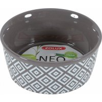 Miska ceramiczna NEO gryzoń kot 250ml brązowa Zolux