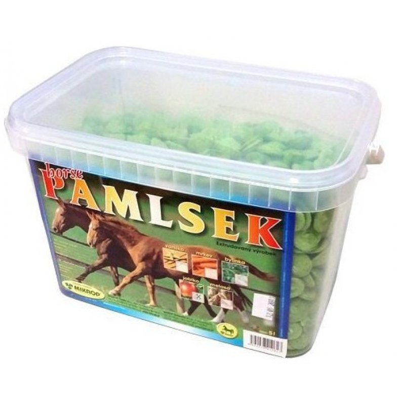 Przysmak Microp dla koni Wiaderko Zioła 2,5 kg