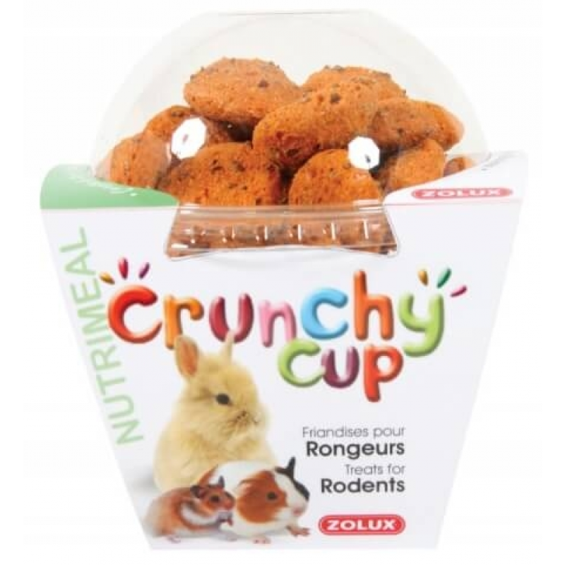 Przysmak marchewkowy CRUNCHYCUP / tylko dla gryzoni 200g Zolux