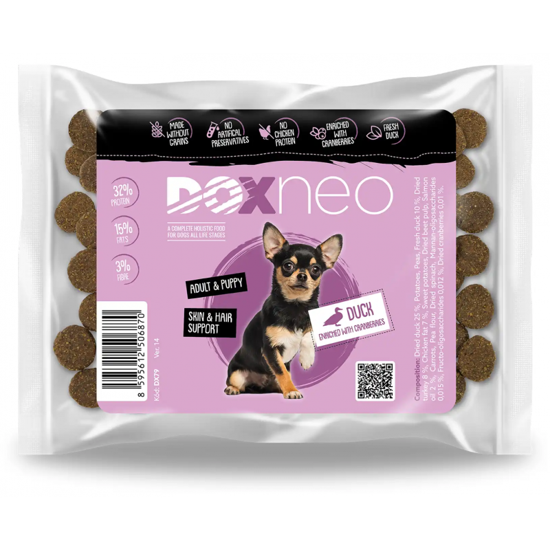 Doxneo Duck - kaczka bez zbóż próbka 70g