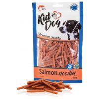 KIDDOG Makaron Mięsny - Łosoś dla Małych Psów i Kotów 80 g