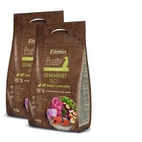2x Fitmin Purity Dog Rice Semimoist Rabbit&Lamb 4kg
