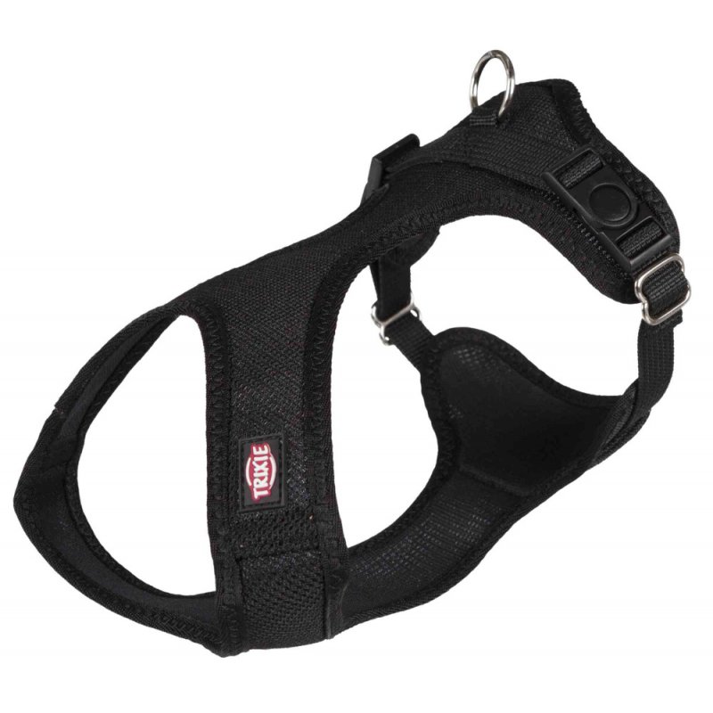 Szelki SOFT S 33-50 cm/20 mm - czarne