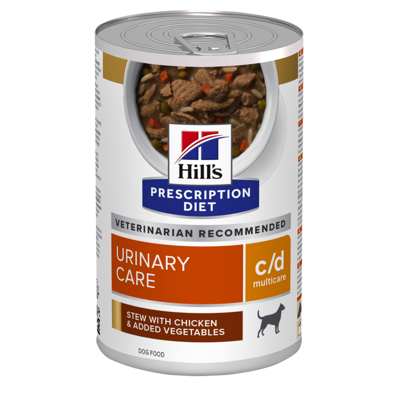Hill's Can. PD C/D Urinary Multi.Chicken stew Konz 354g (min. odběr 12 ks)