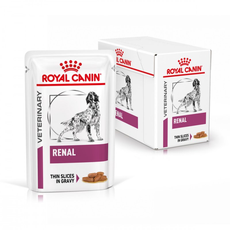 Royal Canin VHN DOG RENAL GRAVY saszetki 12 x 100 g